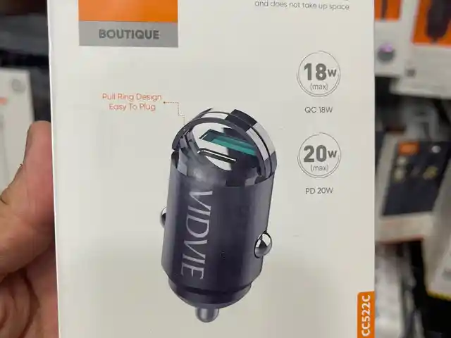Автомобильное зарядное устройство Vidvie CC522C, Душанбе