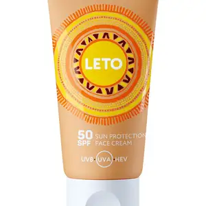 Крем для лица солнцезащитный SPF 50 Leto, Душанбе