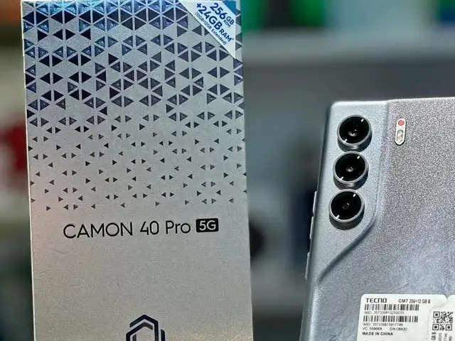 Tecno Camon 40 pro 5G 8+8/256Gb black, Душанбе