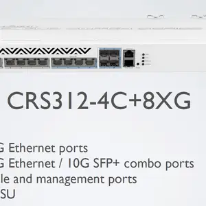 Маршрутизатор MikroTik CRS312-4C+8XG-RM, Душанбе