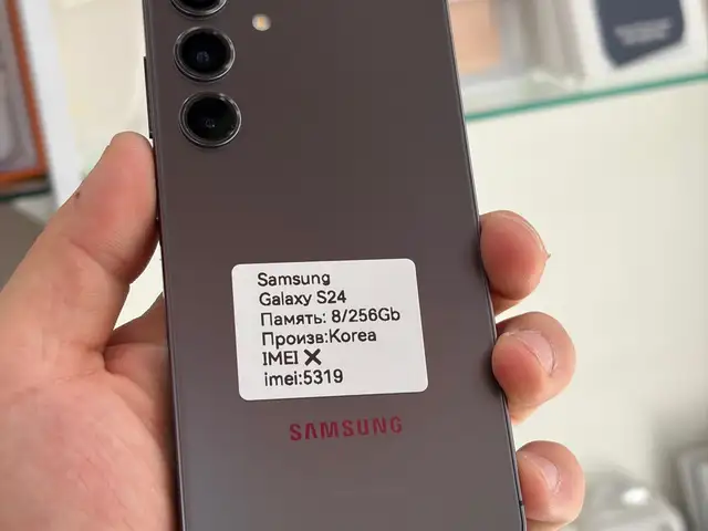 Samsung Galaxy S24 8/256Gb black, Хуҷанд