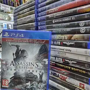 Игра Assassins creed 3 на Playstation 4, Душанбе