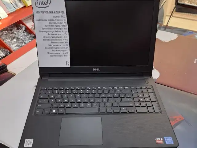Ноутбук Dell celeron N3450 8/256 VGA Amd R5, Душанбе