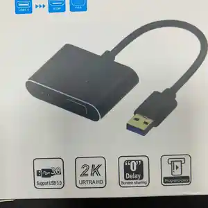 USB 3.0-VGA+HDMI адаптер, Душанбе