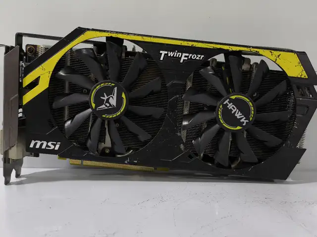 Видеокарта MSI GTX 760 GDDR5 2GB 256 Bit TwinFrozr Hawk, Душанбе
