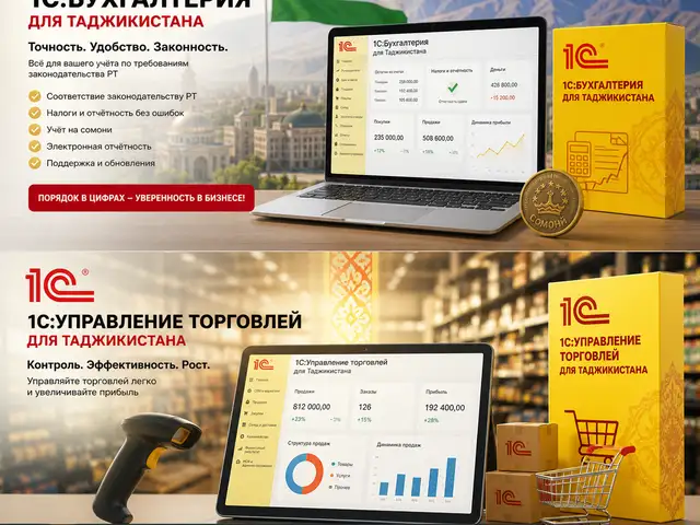 Автоматизация 1С, Душанбе