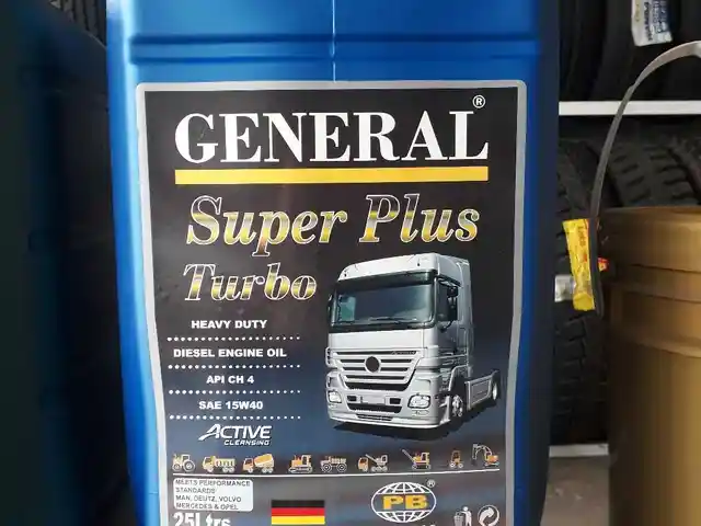 Масло General API CH 4SAE 15w40 25л, Душанбе
