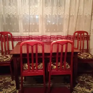 Стол и стулья, Душанбе