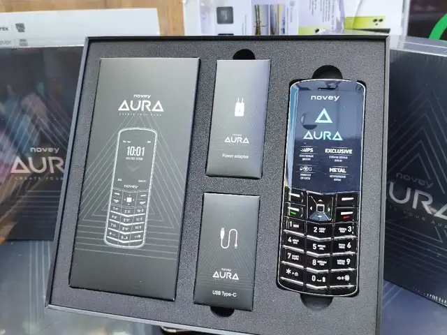 Novey Aura 2SIM black, Душанбе