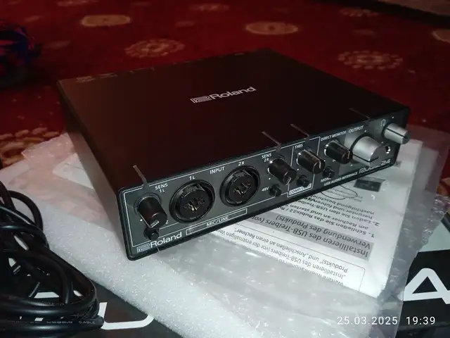 Внешняя звуковая карта Roland Rubix 24, Душанбе