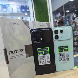 Infinix Note 60 16/256gb, Душанбе