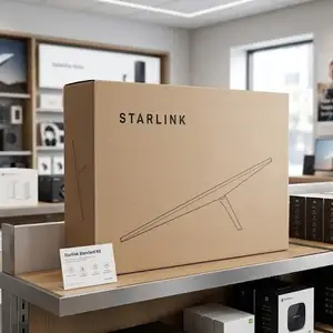 Комплект спутникового интернета Starlink Standard Kit V4 Gen 3, Бобоҷон Ғафуров