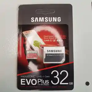 Флешка Samsung EVO Plus 32Gb, Душанбе