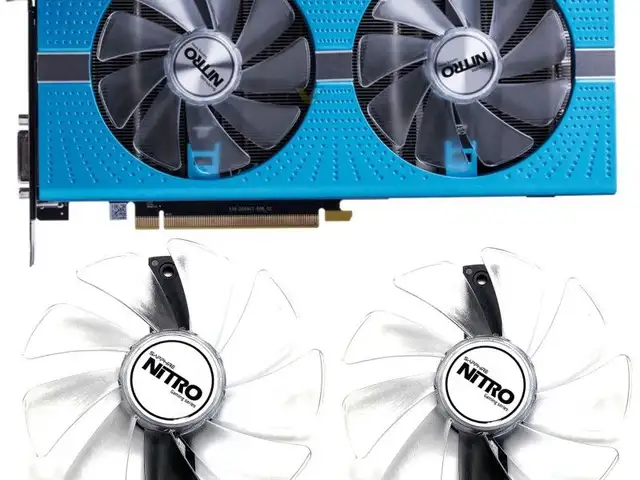 LED кулер для видеокарты AMD Sapphire RX470/RX570/RX480/RX580/RX590, Душанбе