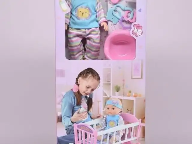 Кукла с кроваткой игрушка, Истаравшан