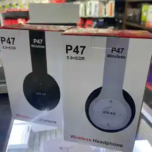 Беспроводные блютуз наушники P47 Wireless, Душанбе
