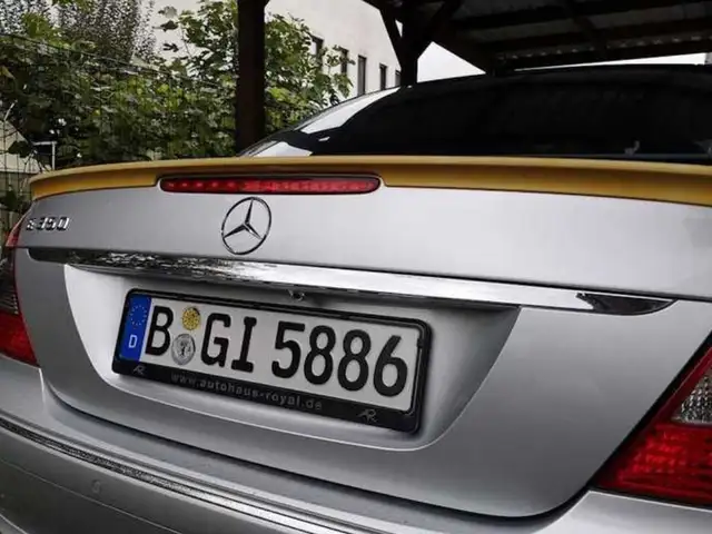 Спойлер на Mercedes-Benz W211, Душанбе