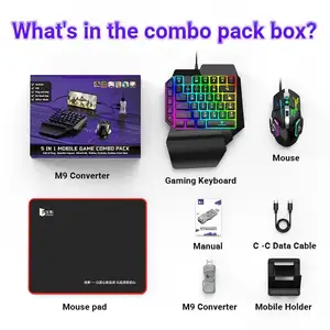 Игровой набор для смартфона 5в1 Mobile Game Combo Pack 5 in 1 iOS, Android, Душанбе