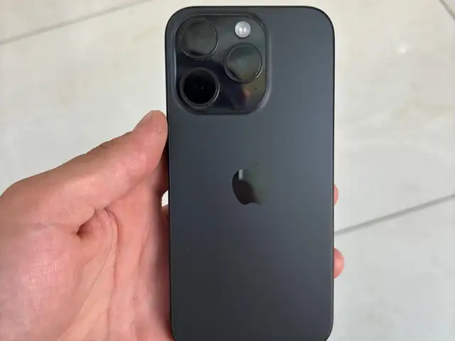 Apple iPhone 15 Pro, 128 gb, Black Titanium, Хуҷанд