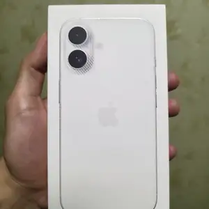 Apple iPhone 16, 128 gb, White, Душанбе