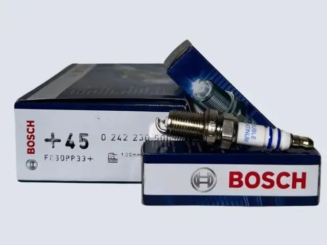 Свеча зажигания BOSCH +45 для Mercedes-Benz 2.4 и для объёмных моторов, Душанбе