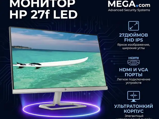 Монитор Hp 27f Led, Худжанд