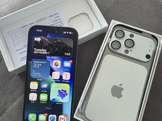 Apple iPhone 14 Pro, 256 gb, Deep Purple, Душанбе