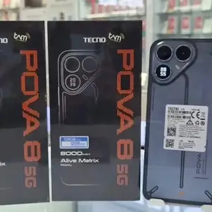 Tecno Pova 8, 5G, 12/256 GB, Душанбе