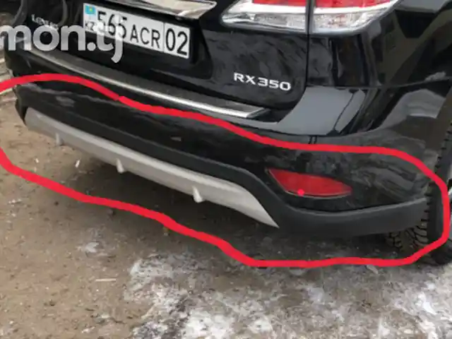 Диффузор на задний бампер Lexus RX2012, Душанбе