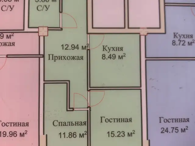 2-комн. квартира, 7 этаж, 55 м², кучаи Айни, Бохтар (Курғон-Теппа)