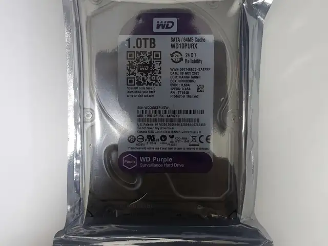 Жёсткий диск WD Purple 1TB, Душанбе