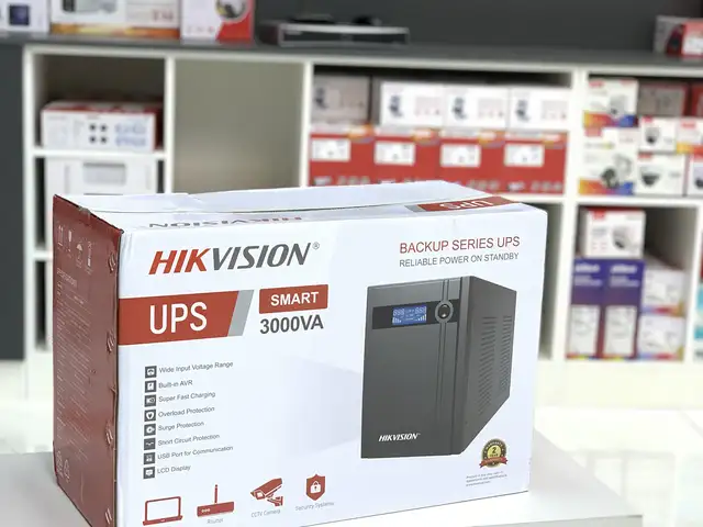 Источник бесперебойного питания Hikvision DS-UPS3000, 3000ВА/1800Вт, Душанбе