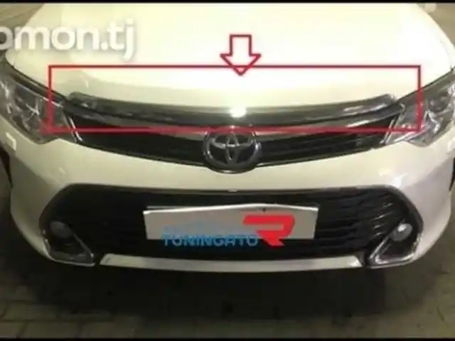 Никель на капот от Toyota Camry 5, Душанбе