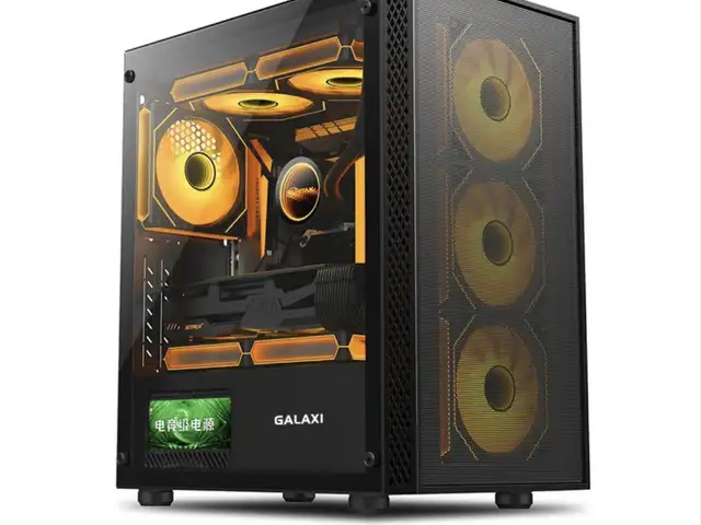 Компьютерный корпус Galax Black Стекло, Душанбе