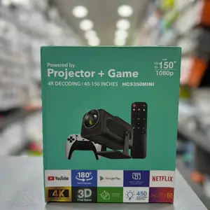 Портативный проектор Projector + game HCS 350 mini, Душанбе