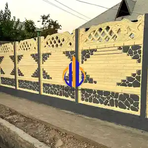 Еврозабор бетонный 2.5м, Душанбе