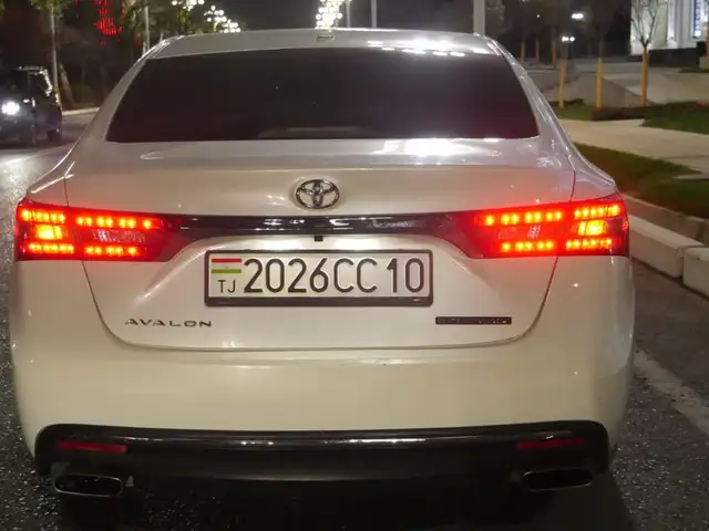 Аренда Toyota Avalon, 2016, Душанбе