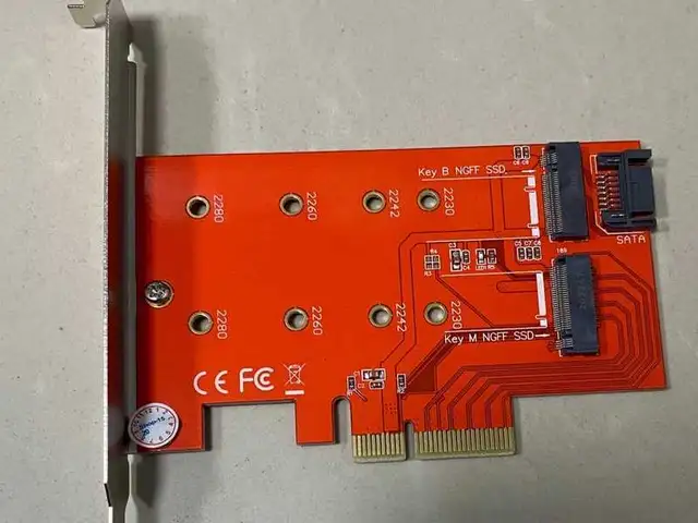 SSD адаптер PCI-E M.2 x4, Душанбе