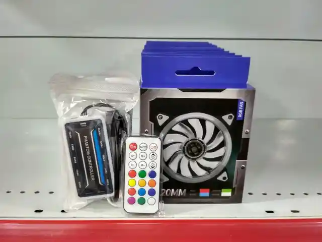 Кулер для корпуса RGB с пультом управления, Душанбе