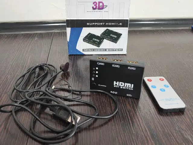 Переключатель HDMI 3х1 SWITCH, Хуҷанд
