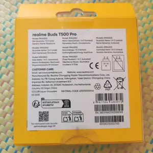Tws наушники Realme buds T500 Pro, Душанбе