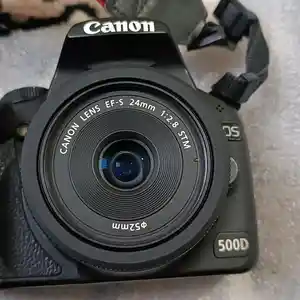 Фотоаппарат Canon 500d 24mm f2.8, Душанбе