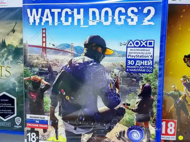 Игра Watch Dogs 2 русская версия для PS4/PS5, Душанбе