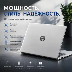 Ноутбук HP corei3, Хуҷанд