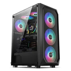 Корпус Huntkey Dark Hunter Black ATX, Душанбе