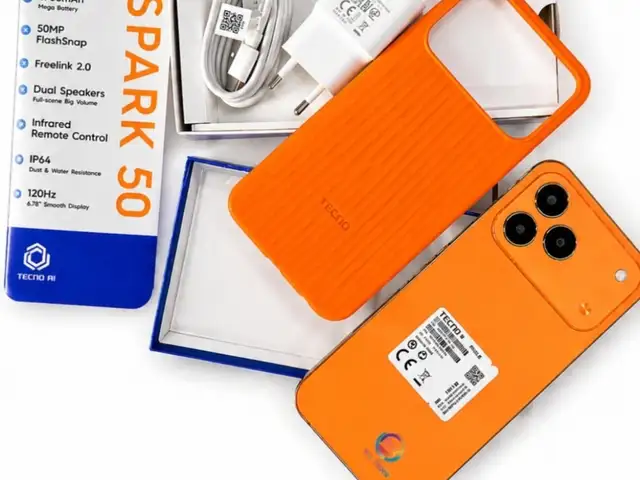 Tecno Spark 50 8/128GB 6700мАч Blue, Душанбе