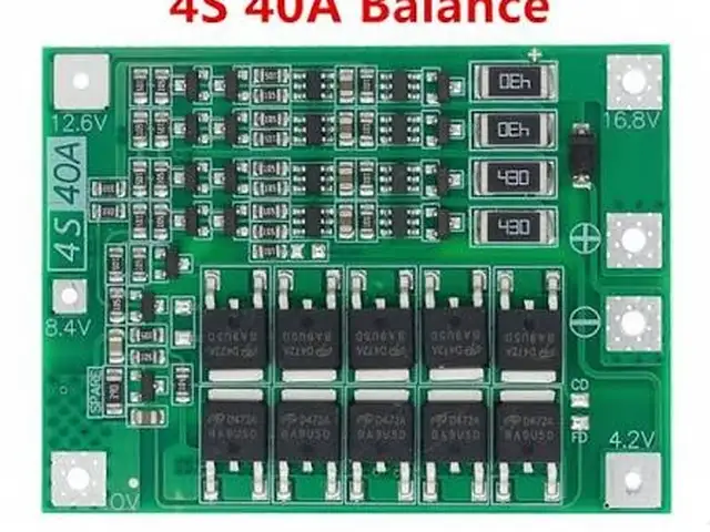 BMS 4S 40 ампер, Бустон (Чкаловск)