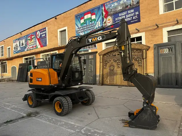 Экскаватор TMG 60, Душанбе