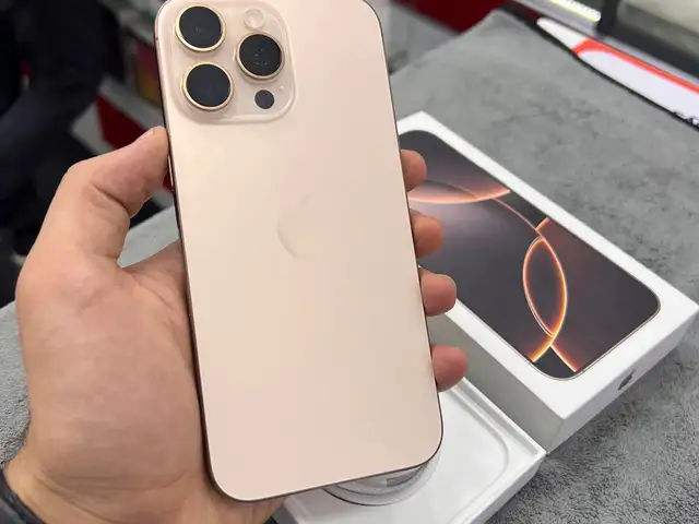 Apple iPhone 16 Pro Max, 256 gb, Desert Titanium, Душанбе