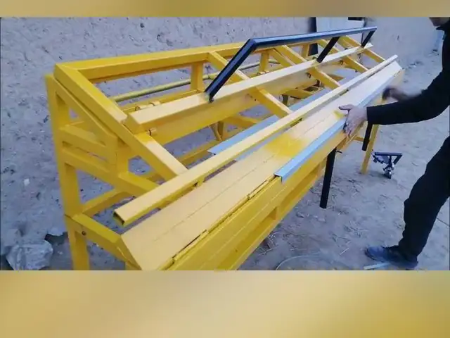 Ручной листогибочный станок, Ҳисор